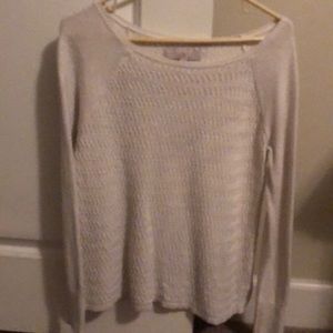 Loft Off White Sweater Size Small